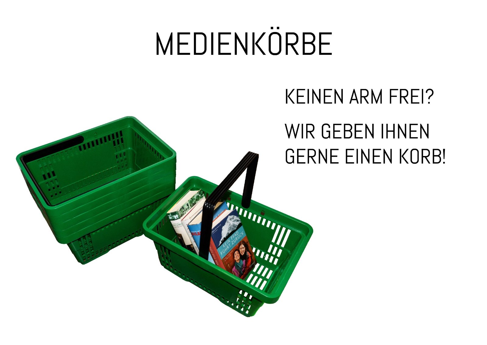 Medienkörbe (c) KÖB Odenthal