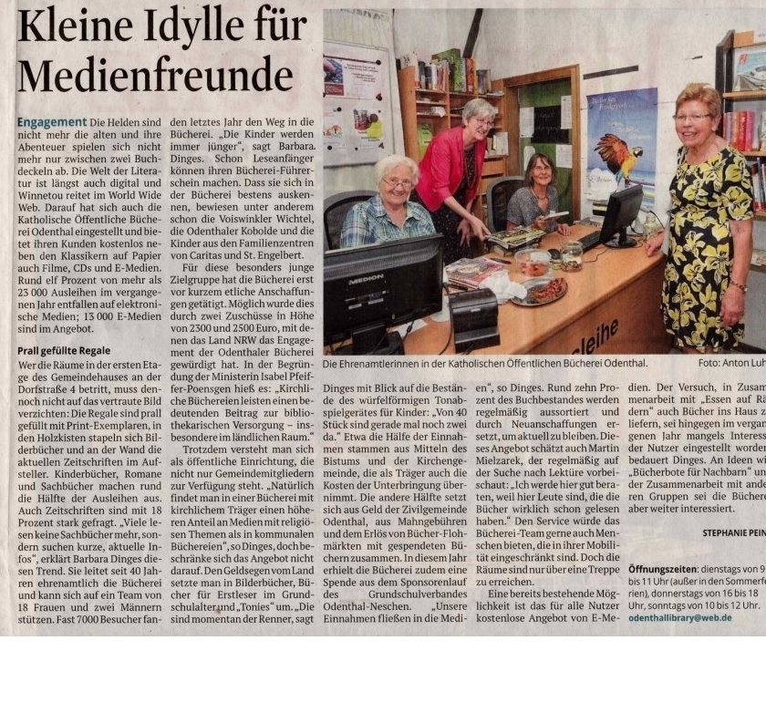 Kleine Idylle für Medienfreunde